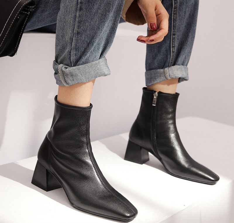 Esquivel Booties Ankelhöjd - Brun