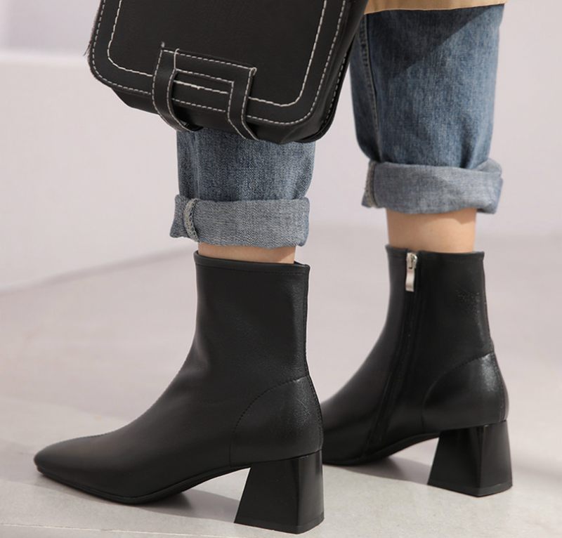 Esquivel Booties Ankelhöjd - Brun