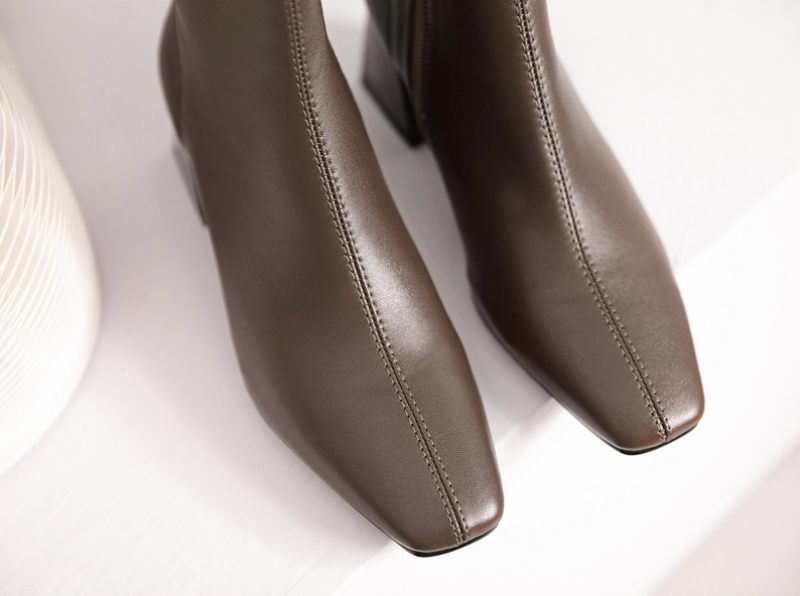 Esquivel Booties Ankelhöjd - Brun