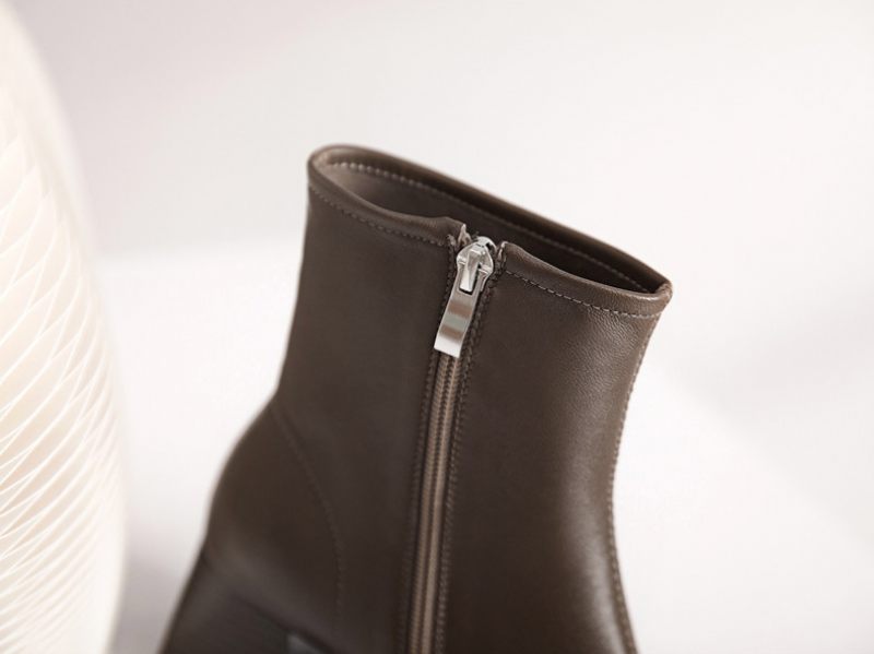 Esquivel Booties Ankelhöjd - Brun