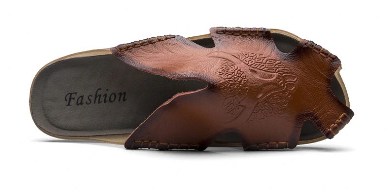 Ethan Casual Sandaler För Män - Kaffe