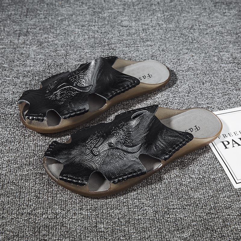 Ethan Casual Sandaler För Män - Kaffe