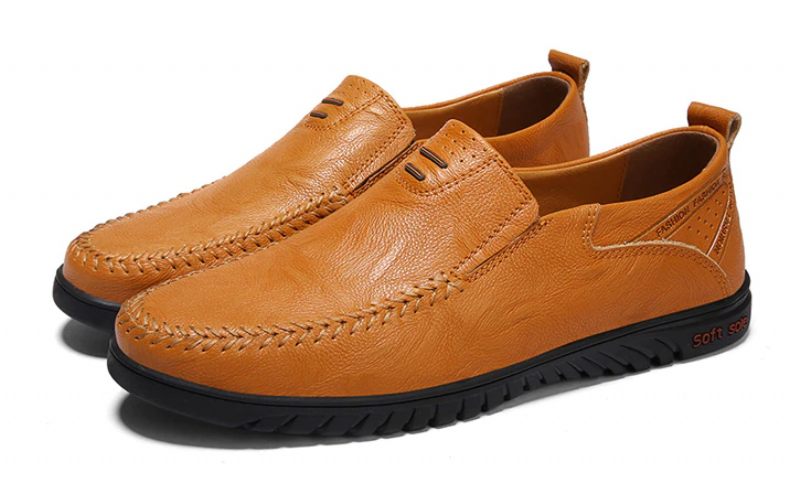 Euder Herr Loafers Fritidsskor - Orange