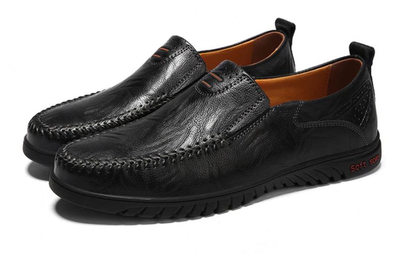 Euder Herr Loafers Fritidsskor - Orange
