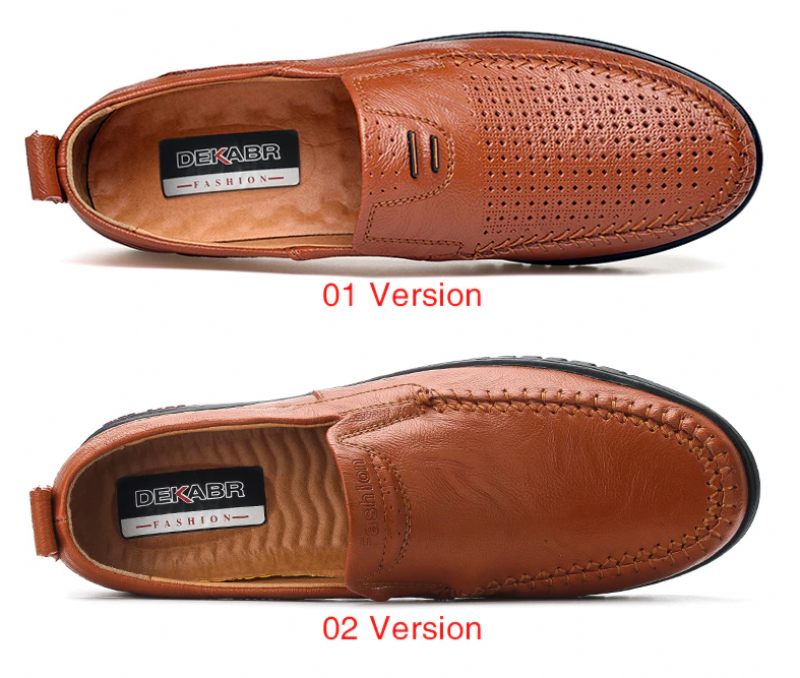 Euder Herr Loafers Fritidsskor - Orange