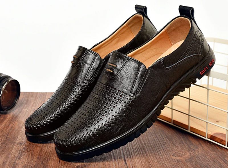 Euder Herr Loafers Fritidsskor - Orange