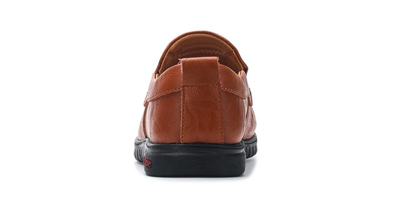 Euder Lyxiga Loafers Skor För Män - Brun