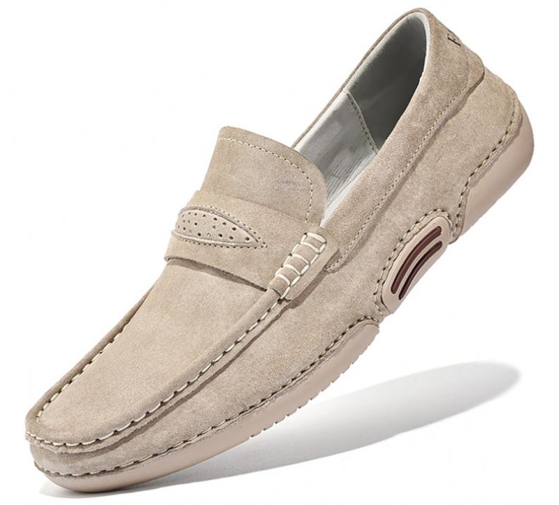Euge Loaferskor För Män - Beige