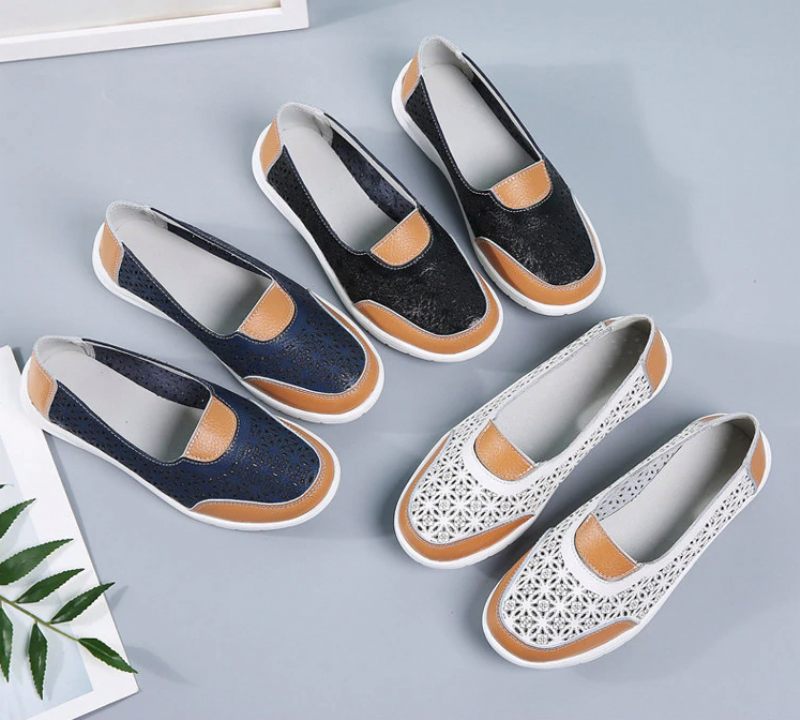 Evania Anti Slip Loafers För Kvinnor - Blå
