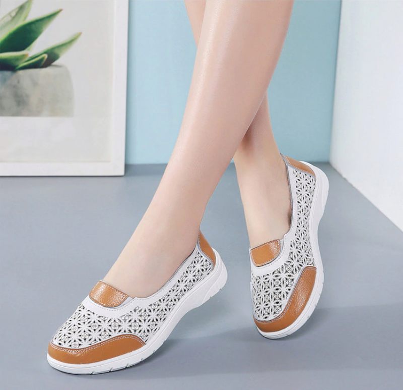 Evania Anti Slip Loafers För Kvinnor - Blå