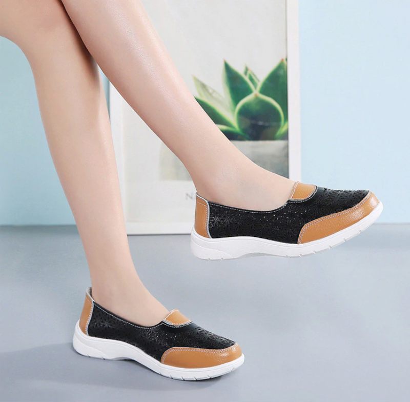 Evania Anti Slip Loafers För Kvinnor - Blå
