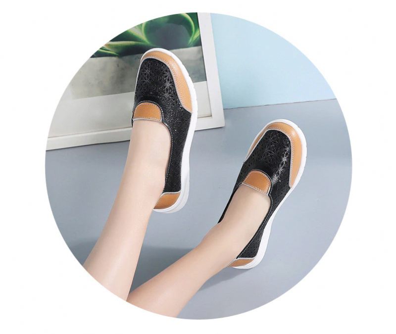 Evania Anti Slip Loafers För Kvinnor - Blå