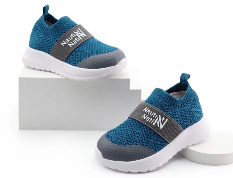 Evans Unisex Löparskor För Barn - Marinblå