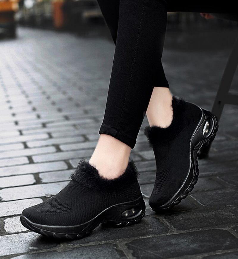 Eventuella Sneaker Dam Helsvart - Svart