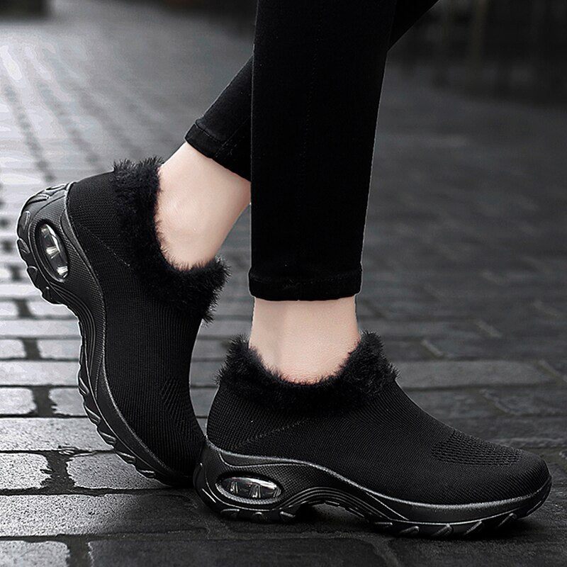 Eventuella Sneaker Dam Helsvart - Svart