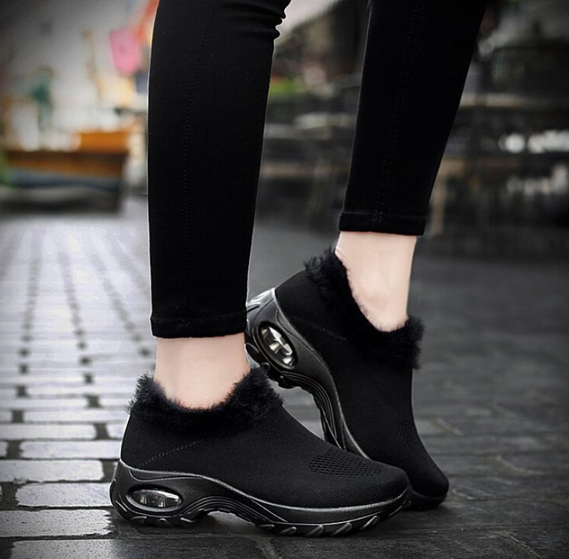 Eventuella Sneaker Dam Helsvart - Svart
