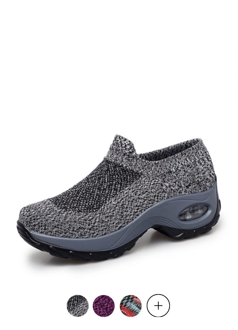 Eventuellt Grå Ljus Sneaker För Kvinnor