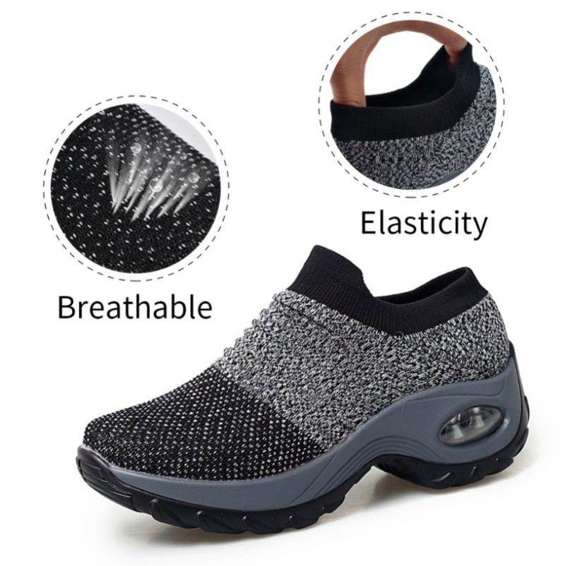 Eventuellt Grå Ljus Sneaker För Kvinnor - Grå