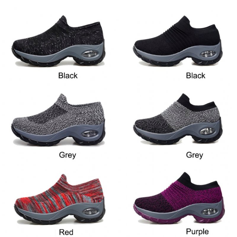 Eventuellt Grå Ljus Sneaker För Kvinnor - Grå