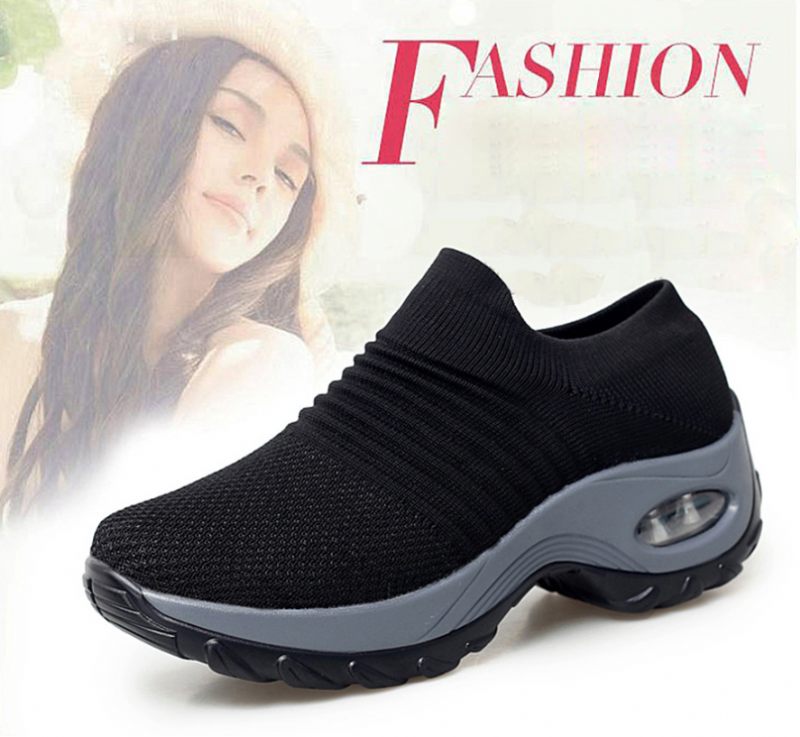 Eventuellt Grå Ljus Sneaker För Kvinnor - Grå