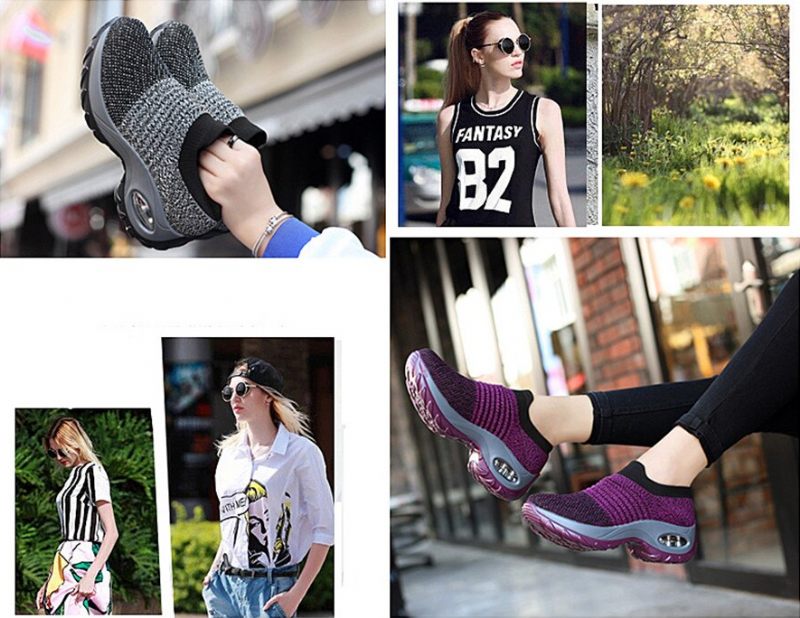 Eventuellt Grå Sneaker För Kvinnor - Grå