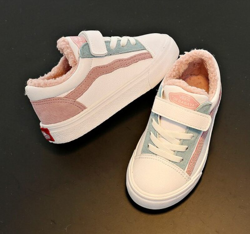 Everg Unisex Warm Sneaker För Barn - Blå