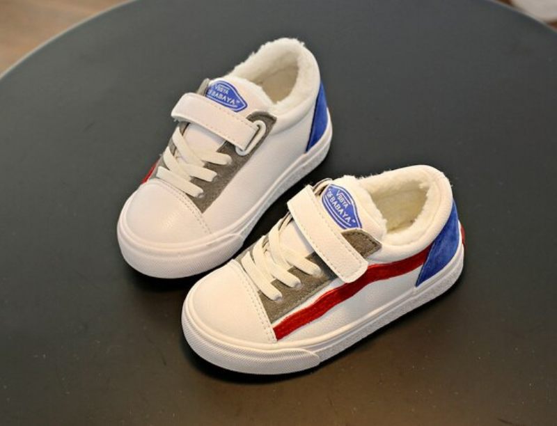 Everg Unisex Warm Sneaker För Barn - Blå