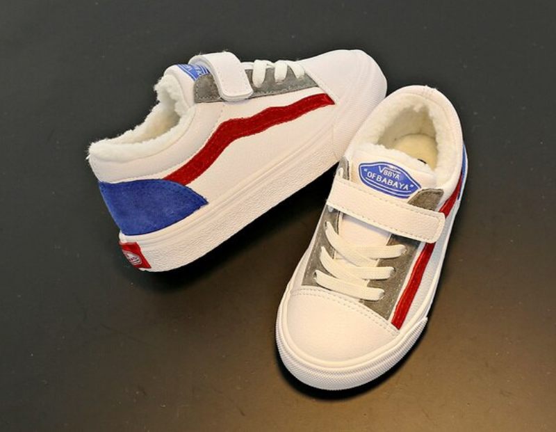 Everg Unisex Warm Sneaker För Barn - Blå