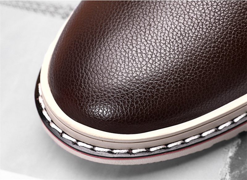 Evian Herr Loafers Klänning Skor - Kaffe