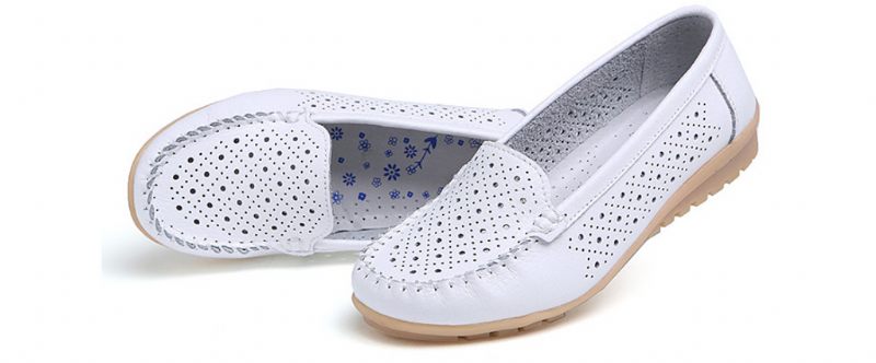 Evita Dam Loafers - Black Hollow