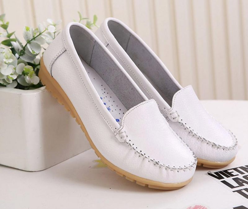 Evita Dam Loafers - Black Hollow