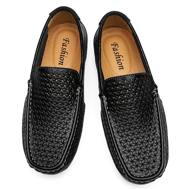 Ezis Loafers Komfortskor För Män - Svart
