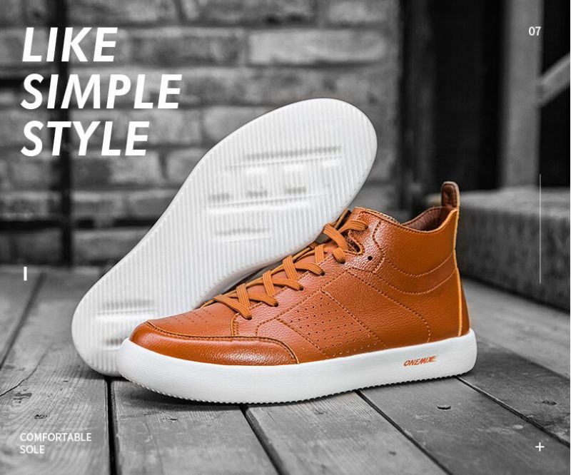Ezzio Casual Sneakers För Män - Brun
