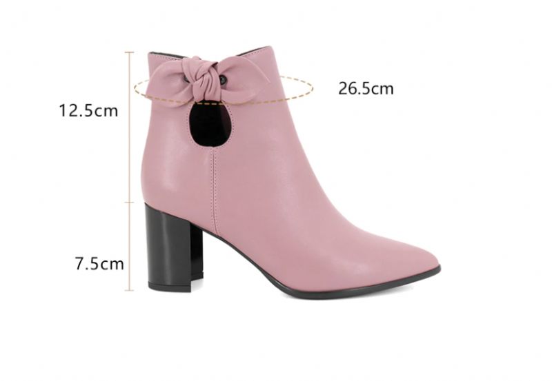 Fabiana Booties Ankellängd - Rosa färg