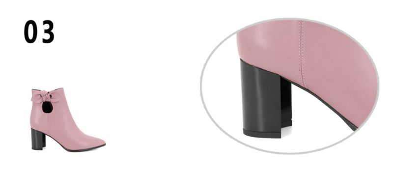 Fabiana Booties Ankellängd - Rosa färg