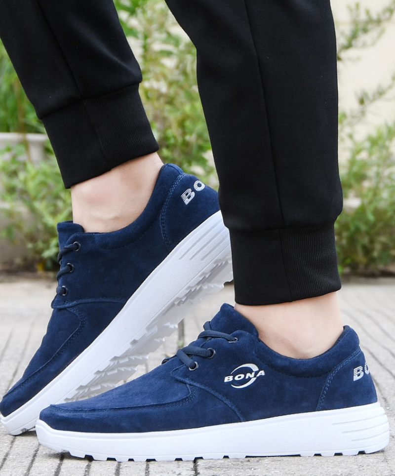 Fabrizio Klassiska Sneakers För Män - Brun