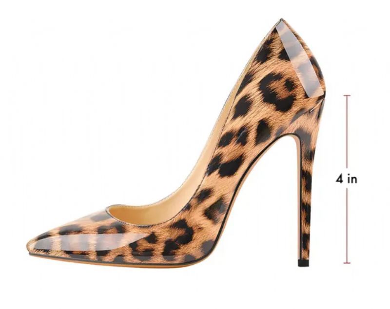 Fanny Party Pumps För Högklackade Damer - Brun 5 in