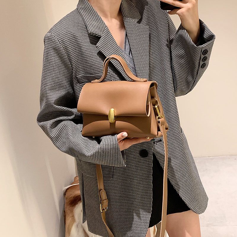 Fantasy Small Crossbody-handväska I Läder För Kvinnor - Svart