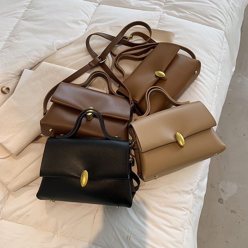 Fantasy Small Crossbody-handväska I Läder För Kvinnor - Svart