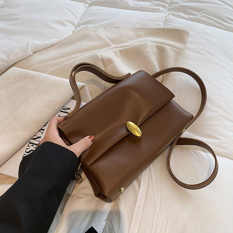 Fantasy Small Crossbody-handväska I Läder För Kvinnor - Svart