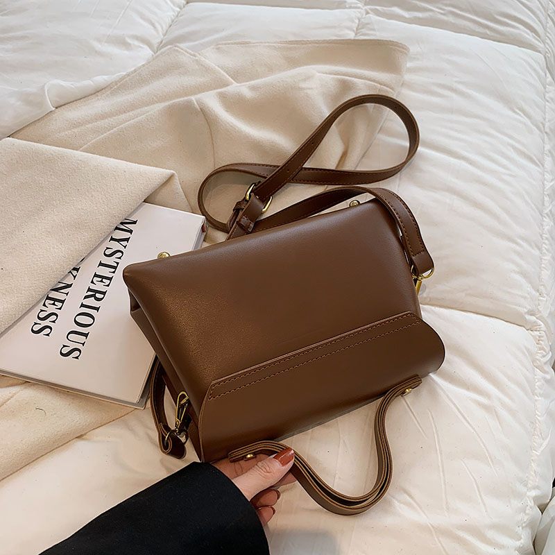 Fantasy Small Crossbody-handväska I Läder För Kvinnor - Svart