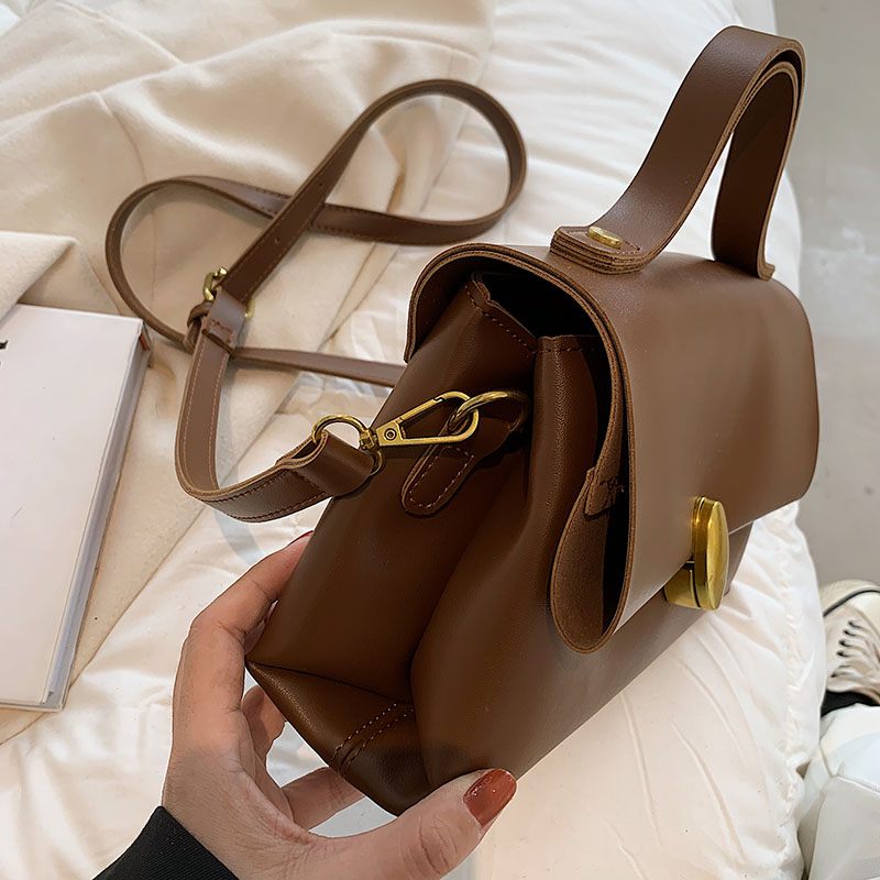Fantasy Small Crossbody-handväska I Läder För Kvinnor - Svart