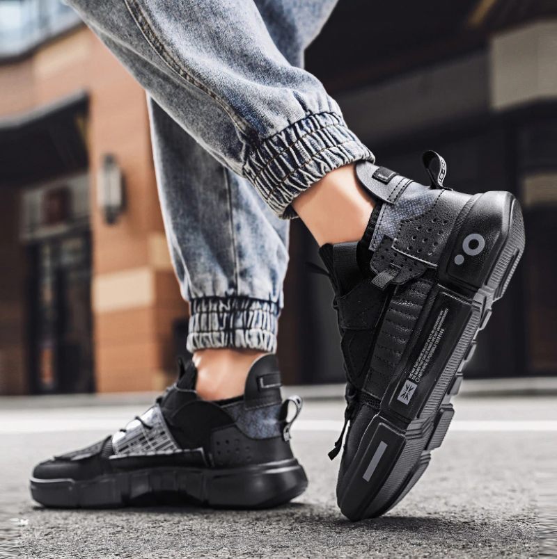 Farfan Lyxiga Sneakers För Män - Gul
