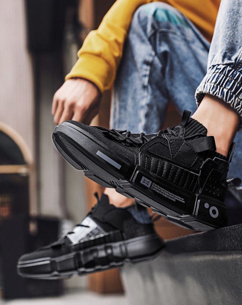 Farfan Lyxiga Sneakers För Män - Gul