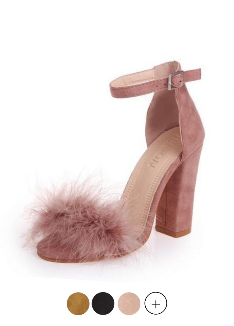 Faviana Sandal Med Klack För Kvinnor