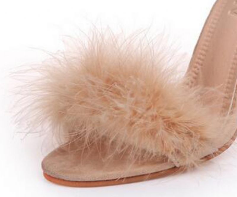 Faviana Sandal Med Klack För Kvinnor - Rosa
