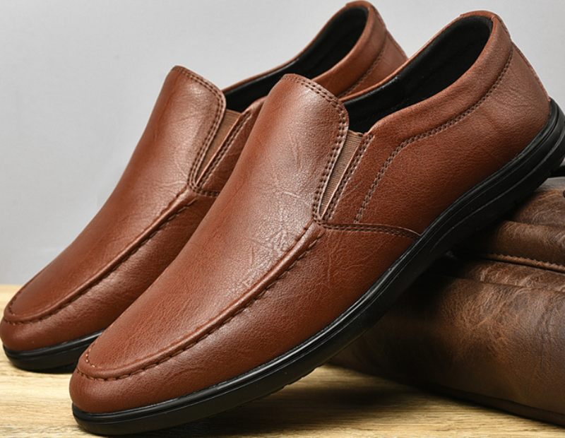 Faviolo Loafer Fritidsskor För Män - Brun