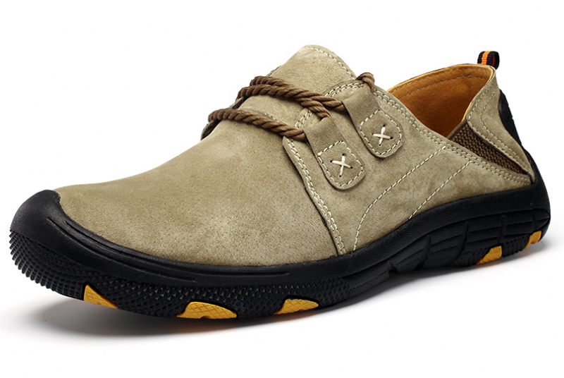 Fede Loafers För Män Casual Skor - Khaki