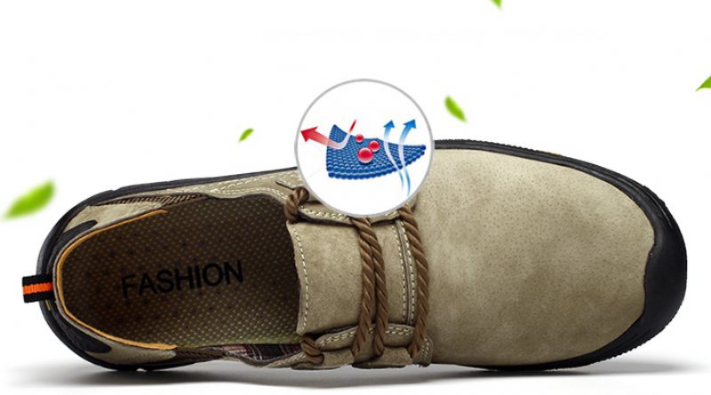 Fede Loafers För Män Casual Skor - Khaki