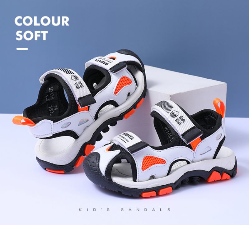 Feder Pojkar Mode Sandal - Vit